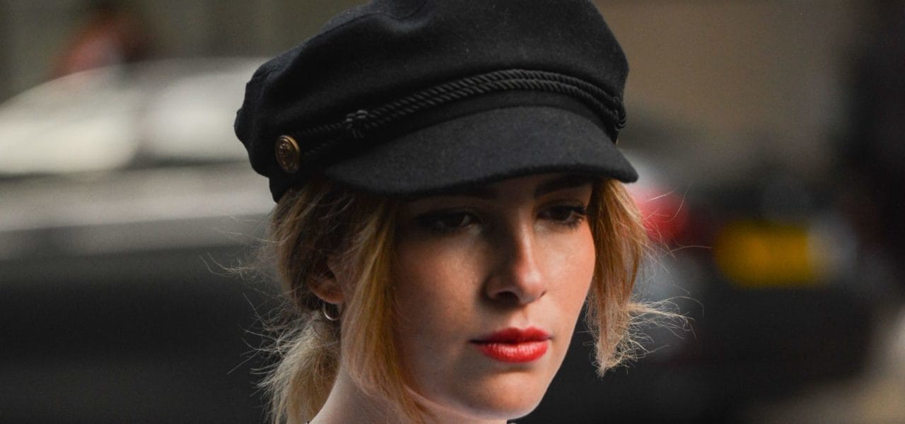 Black sneakers. Good for walking or athletic activity